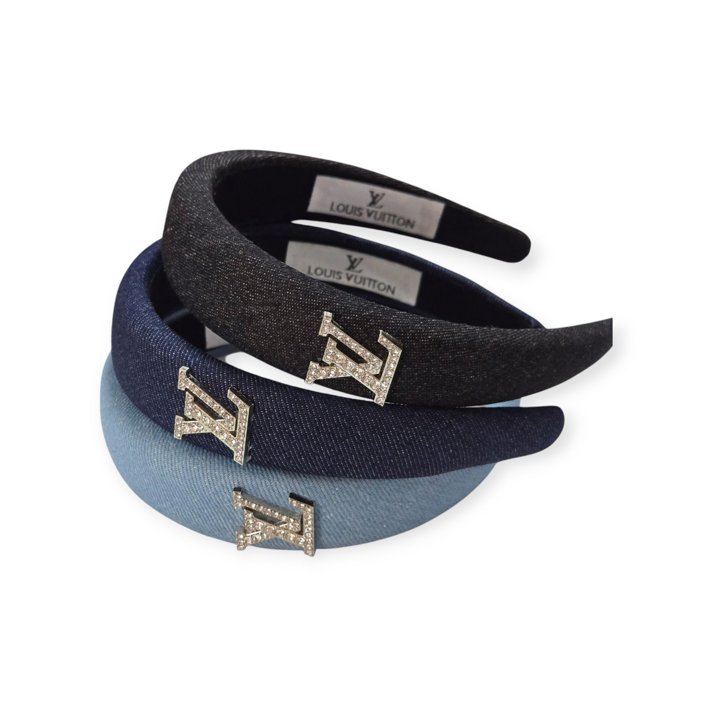 LV Denim Headband