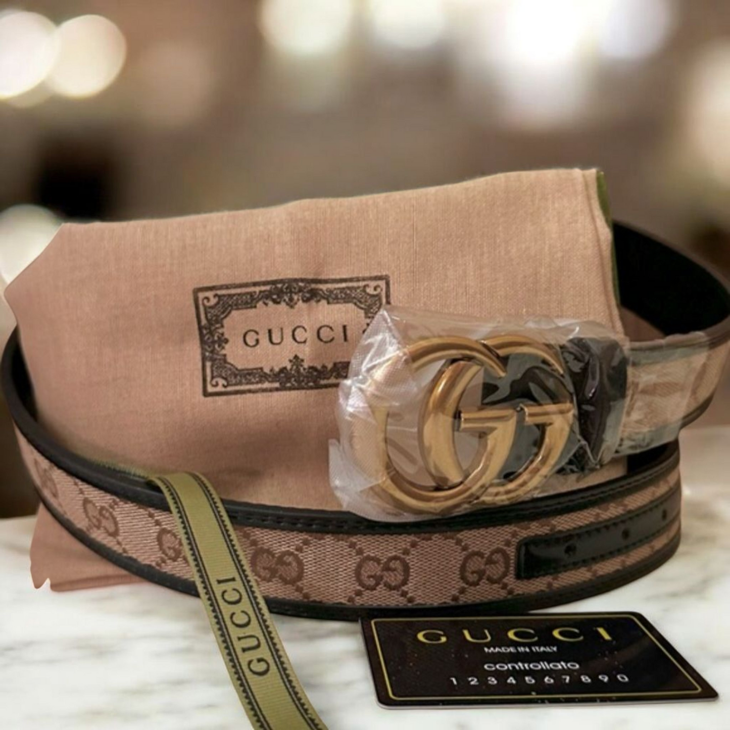 Gucci inspired Belt