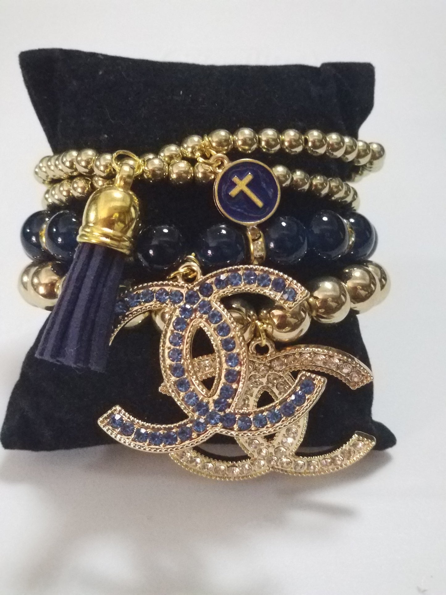 Designer charm bracelet