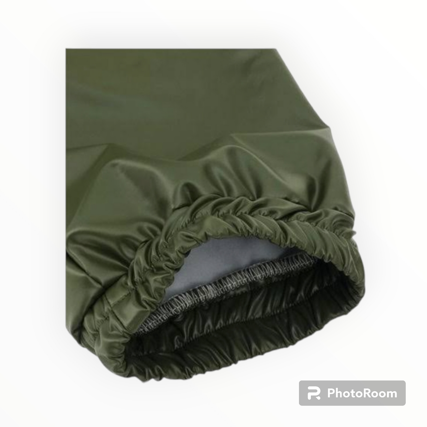 Plus size Puff sleeves faux leather 2pc joggers set