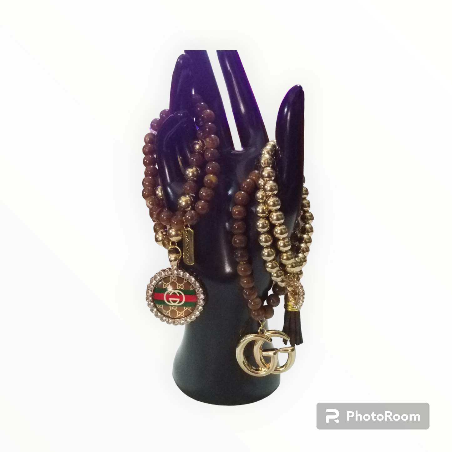 Custom luxury charm bracelet