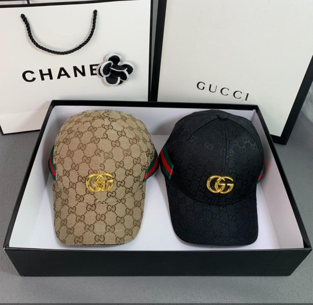 Gucci Designer Inspired Canvas Baseball Cap