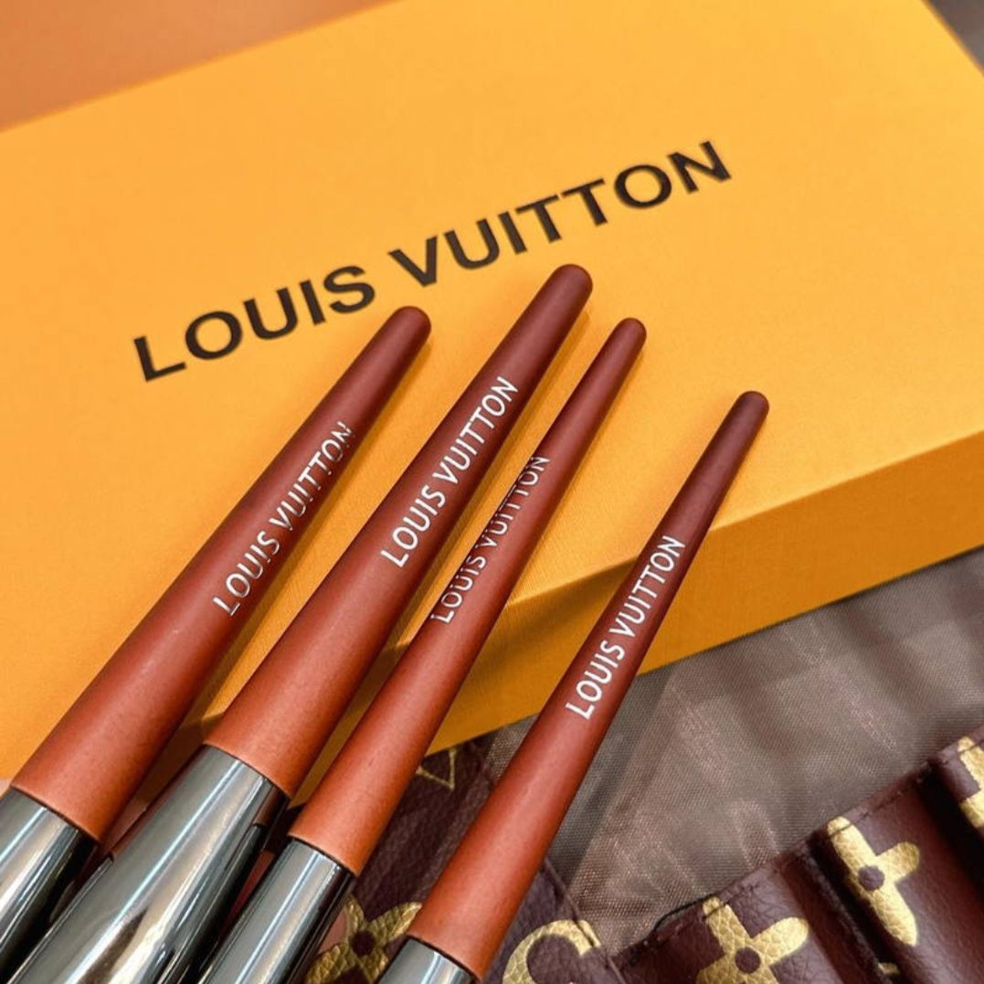 LV inspired Makeup Brush set