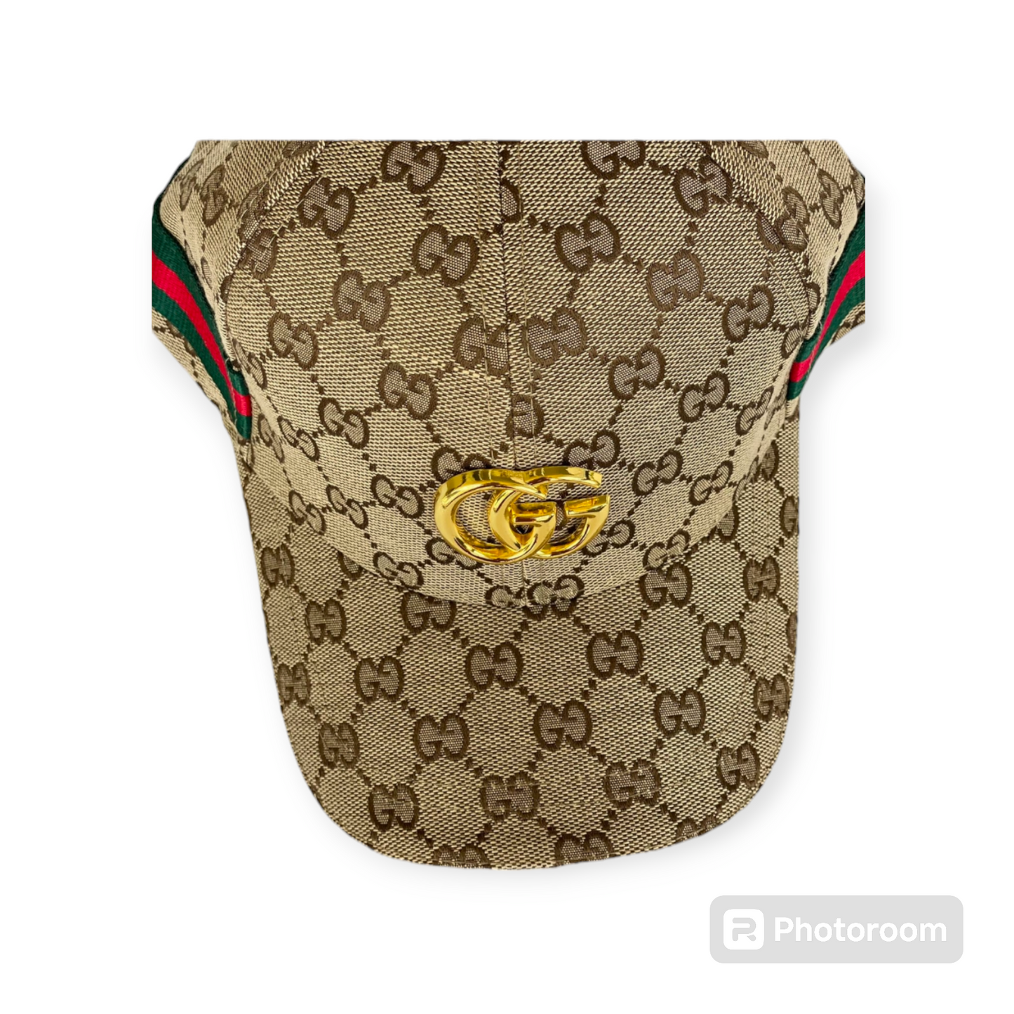 Gucci Designer Inspired Canvas Baseball Cap