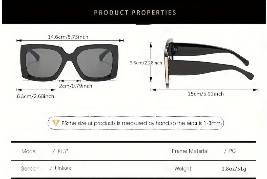 Camouflage Square Sunglasses