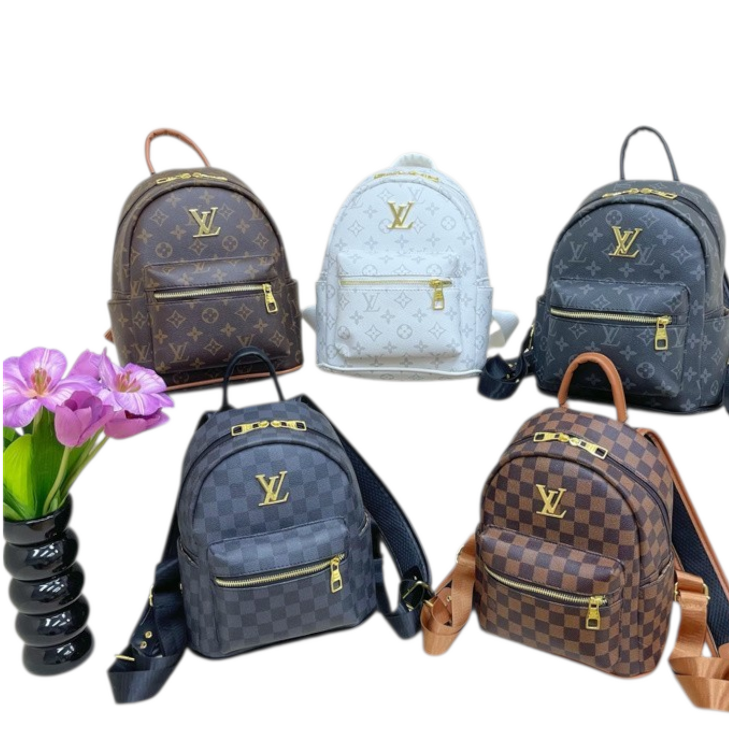 LV Designer Inspired Backpack