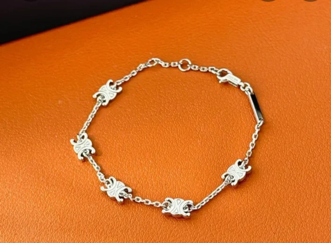Celine inspired Necklace and bracelets