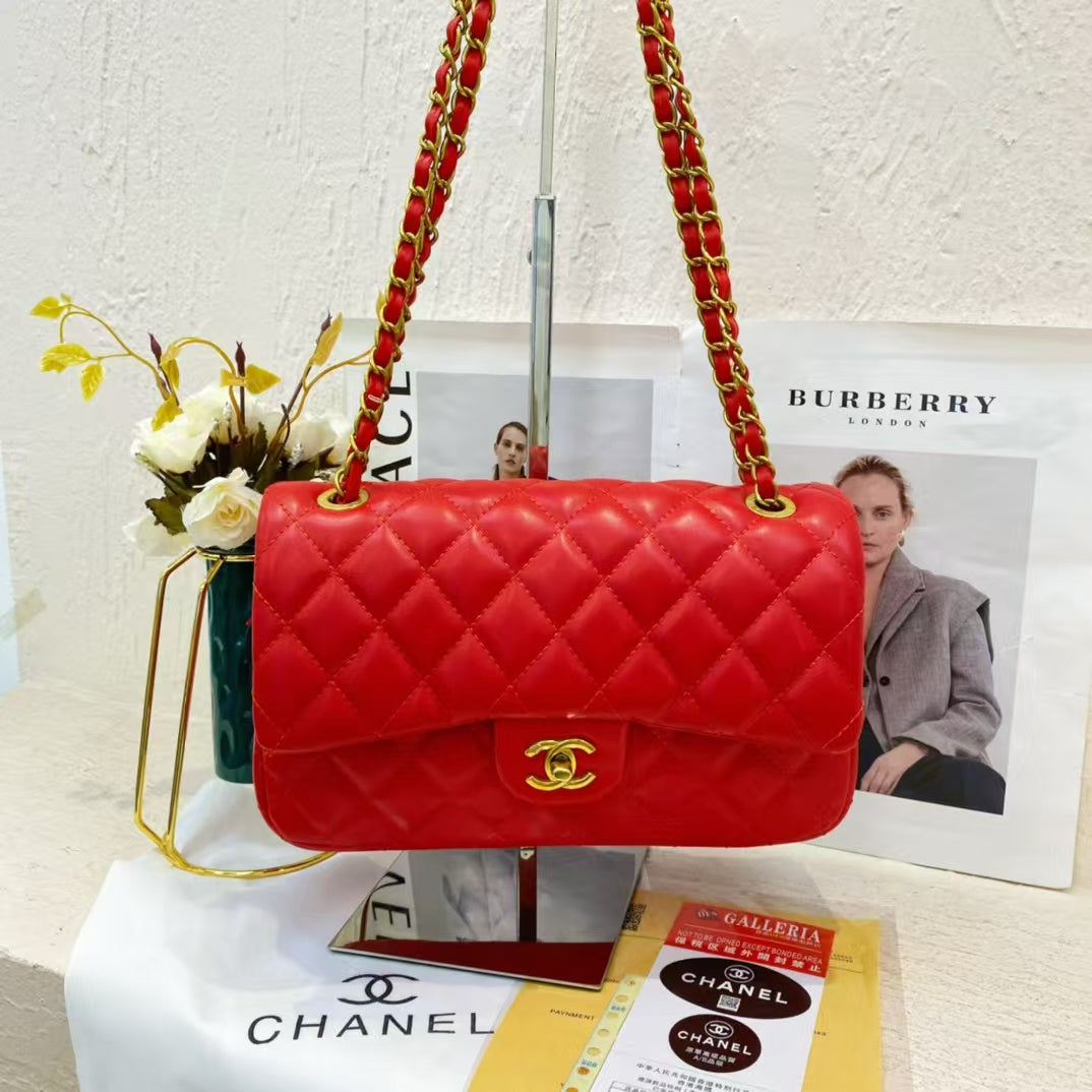 Chanel inspired quilted handbag