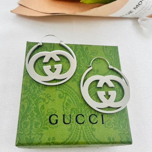Gucci inspired Hoop Earrings