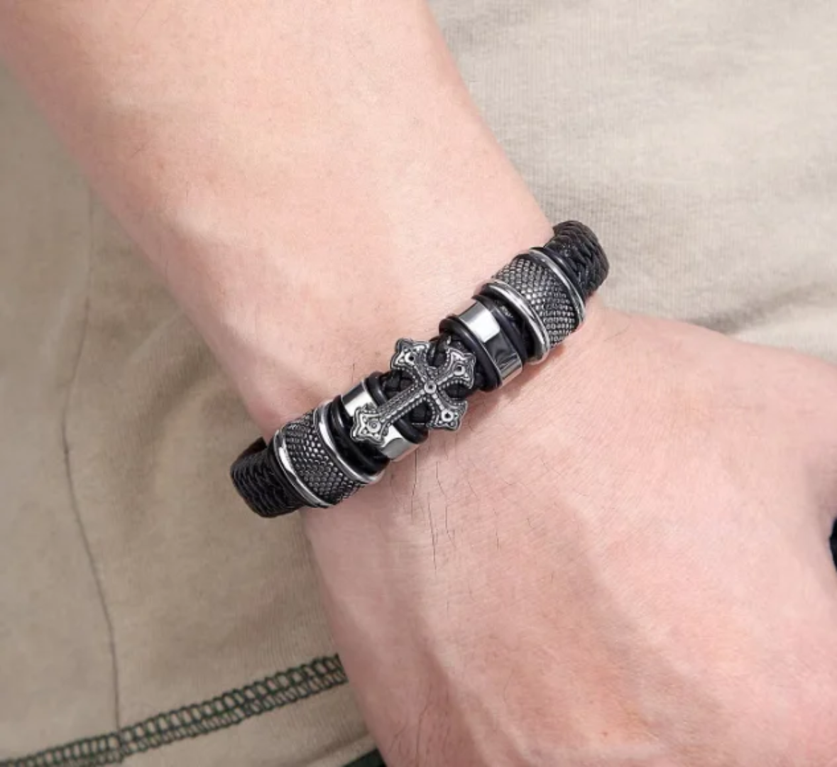 Men Religion Bracelet