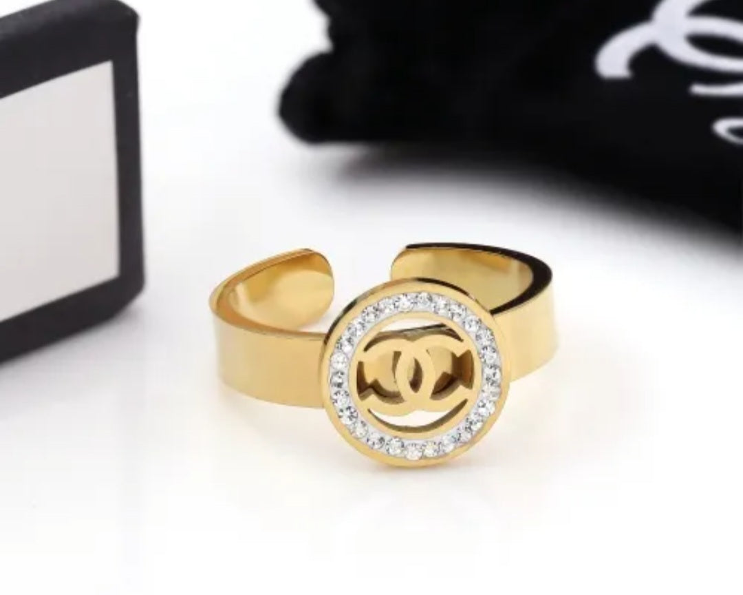 Chanel inspired rings