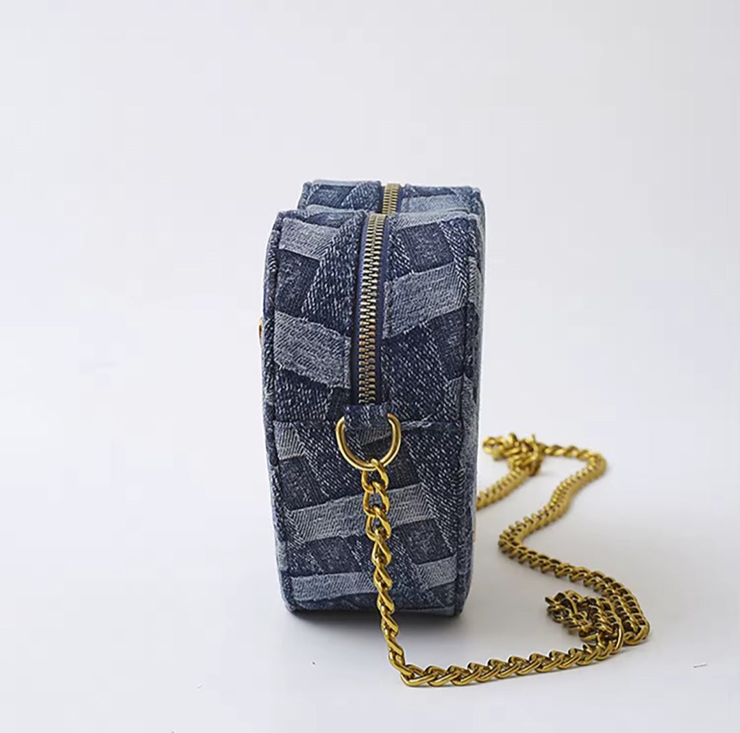 Kurt Geiger denim inspired handbag