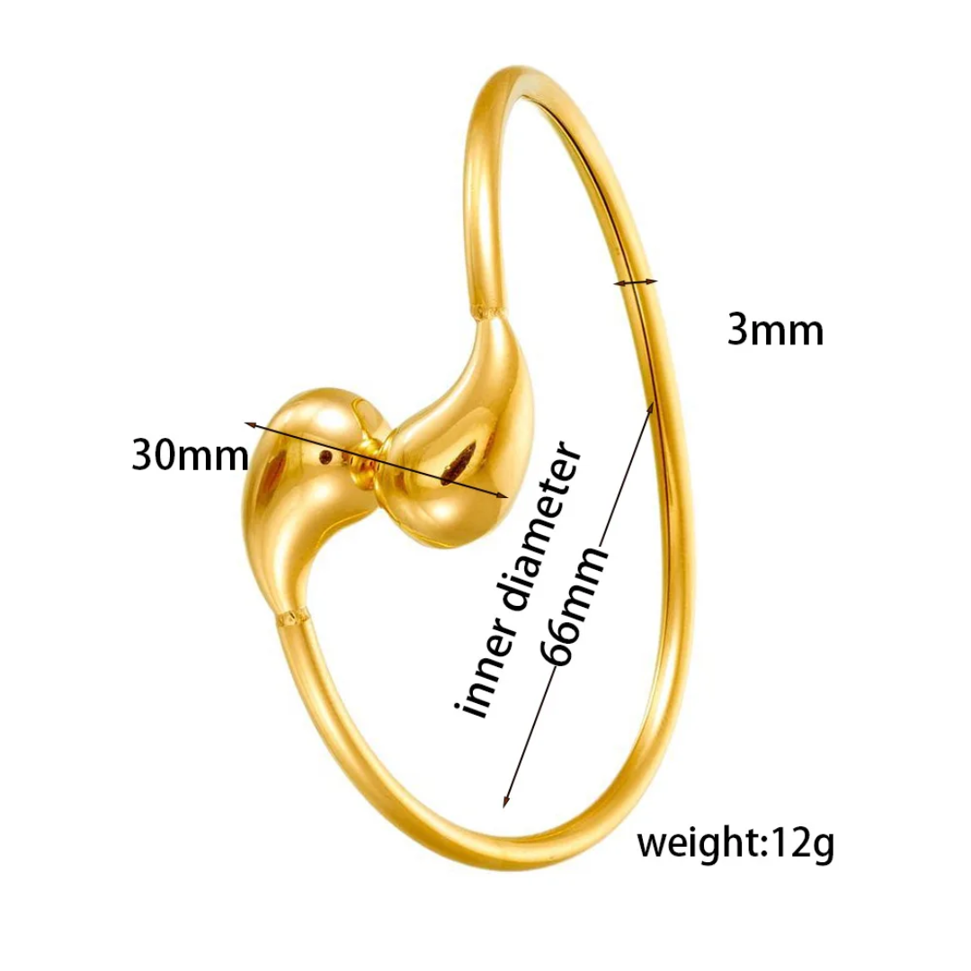 Stainless Steel Water Drop Bracelet