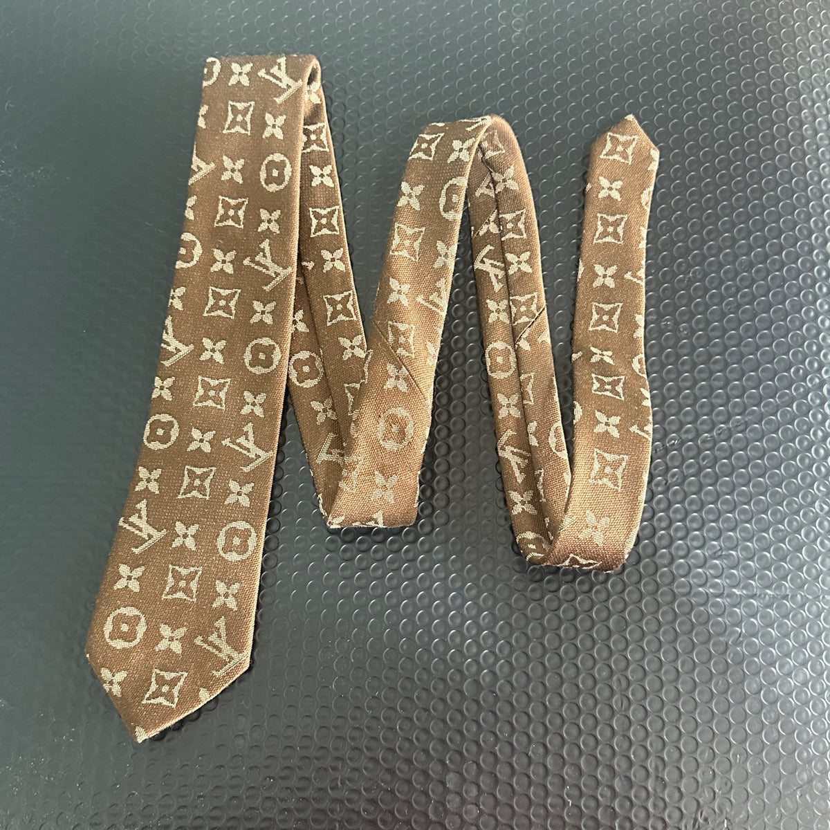 LV inspired Necktie