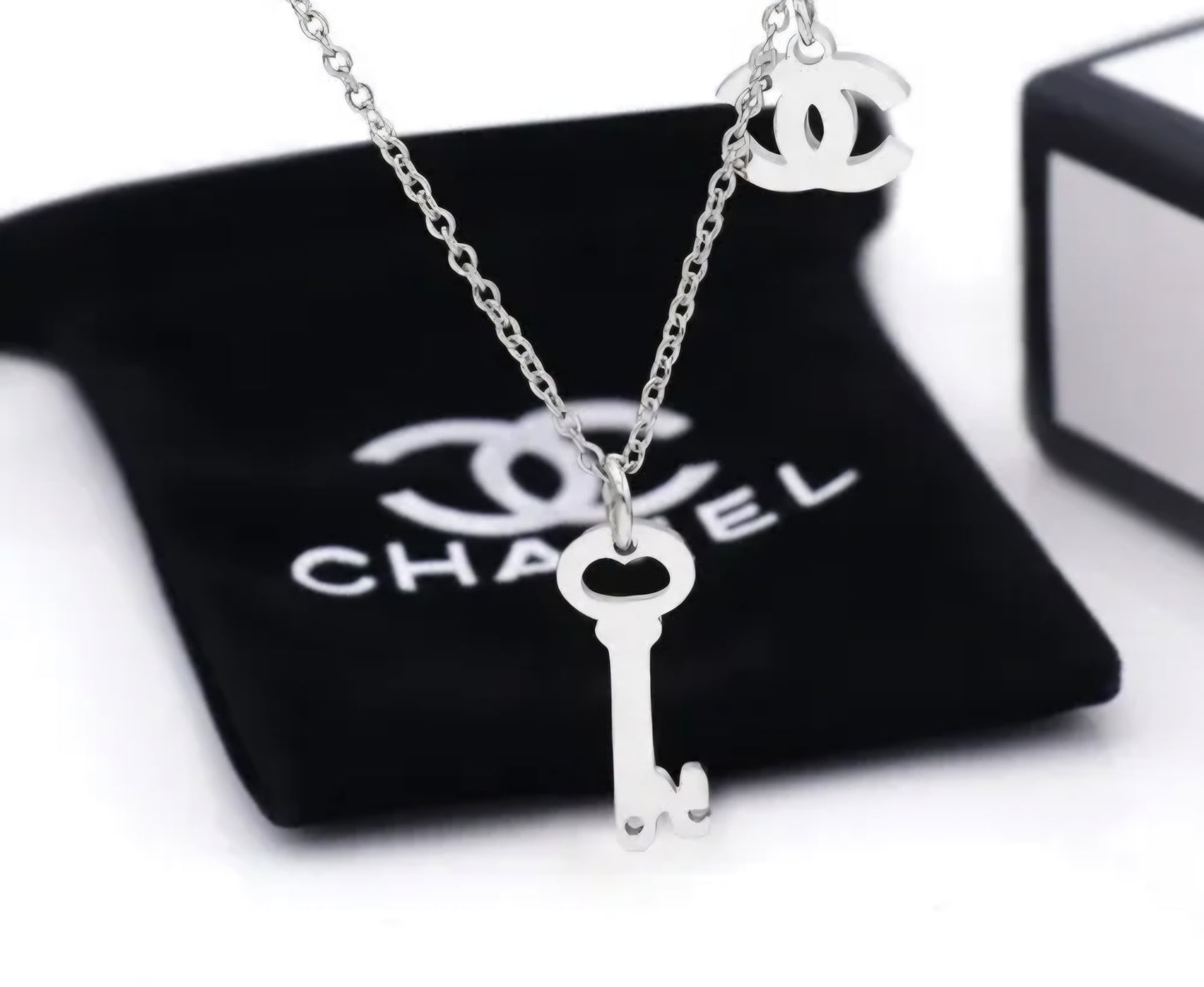 Chanel inspired necklace