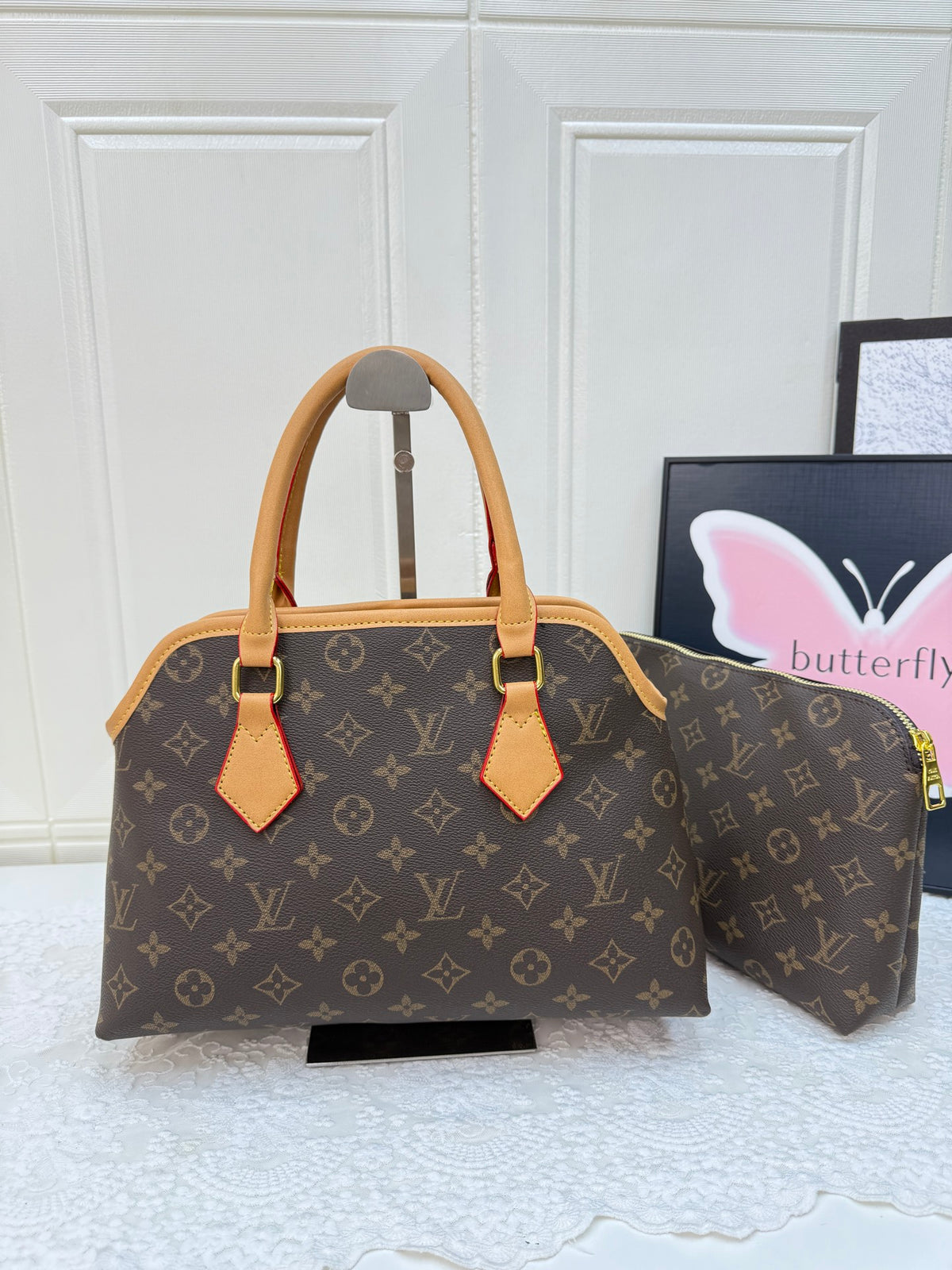LV inspired Handbag