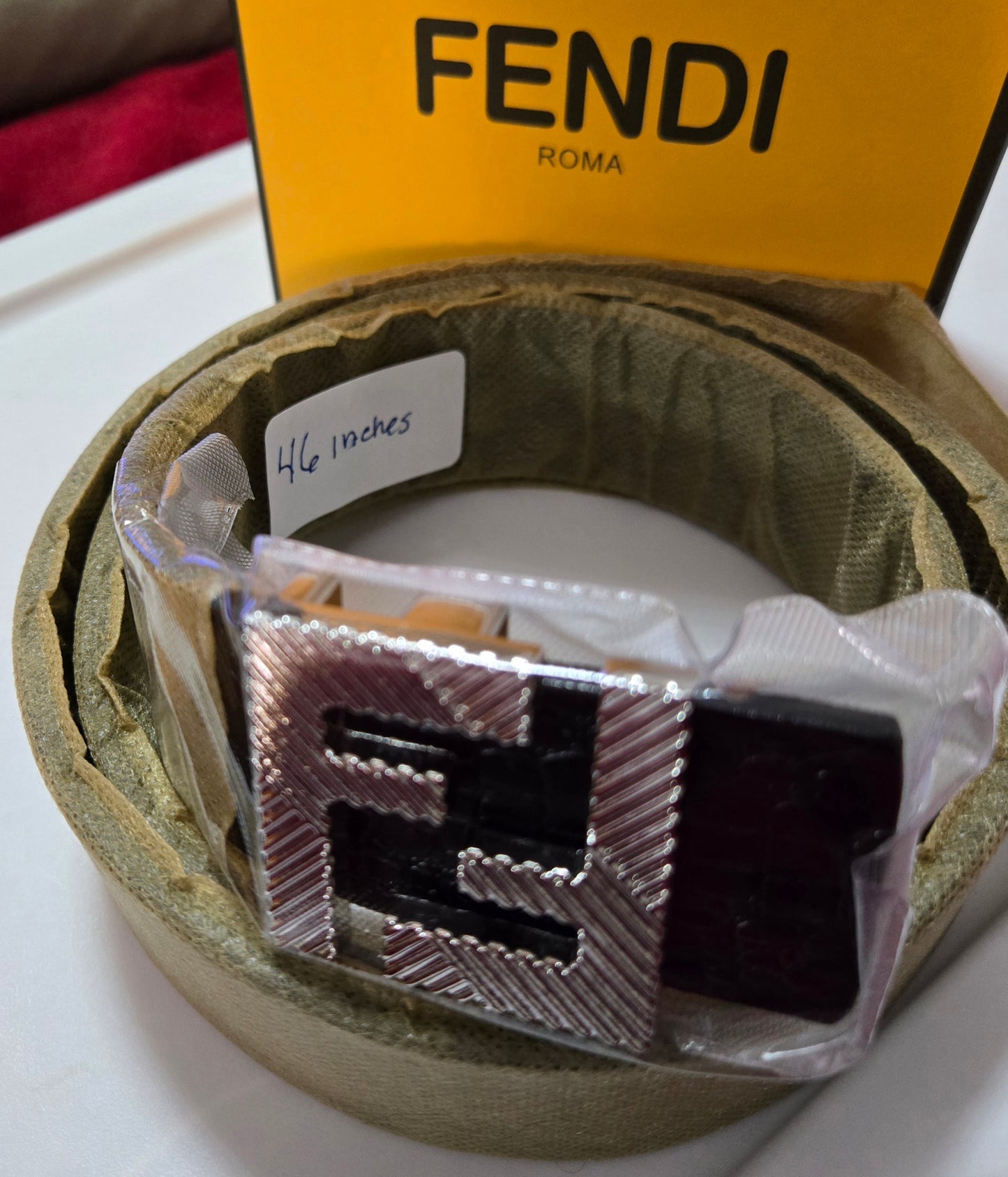 FENDI inspired belt