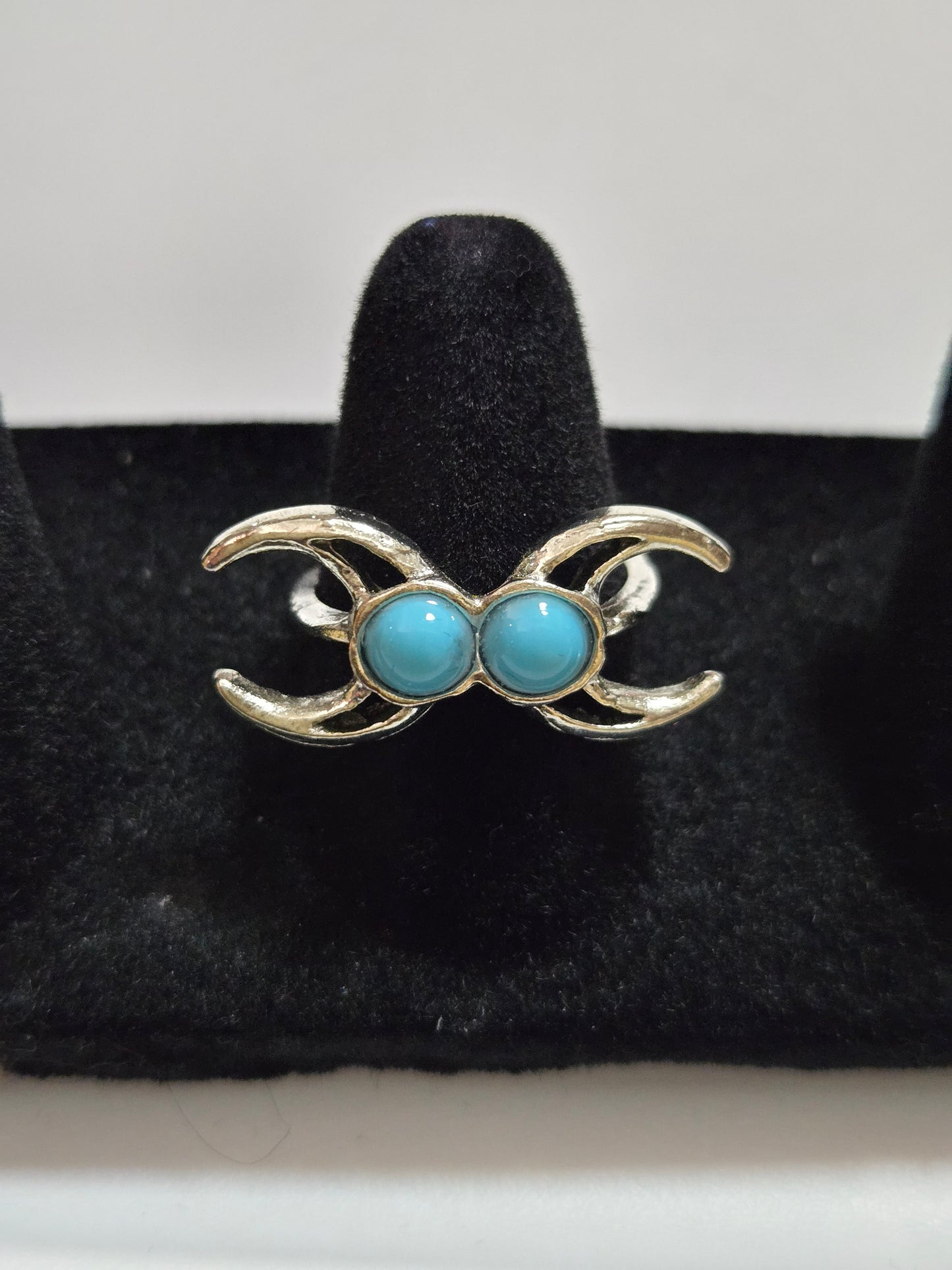 Boho Vintage inspire Turquoise Rings