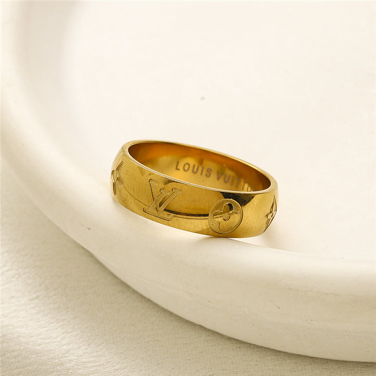 LV Designer Inspired Ring