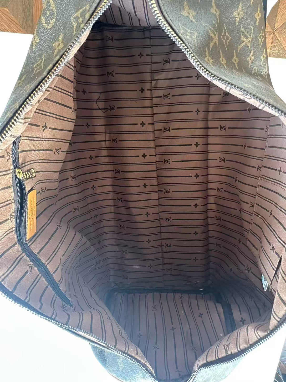 LV inspired Duffle Bag