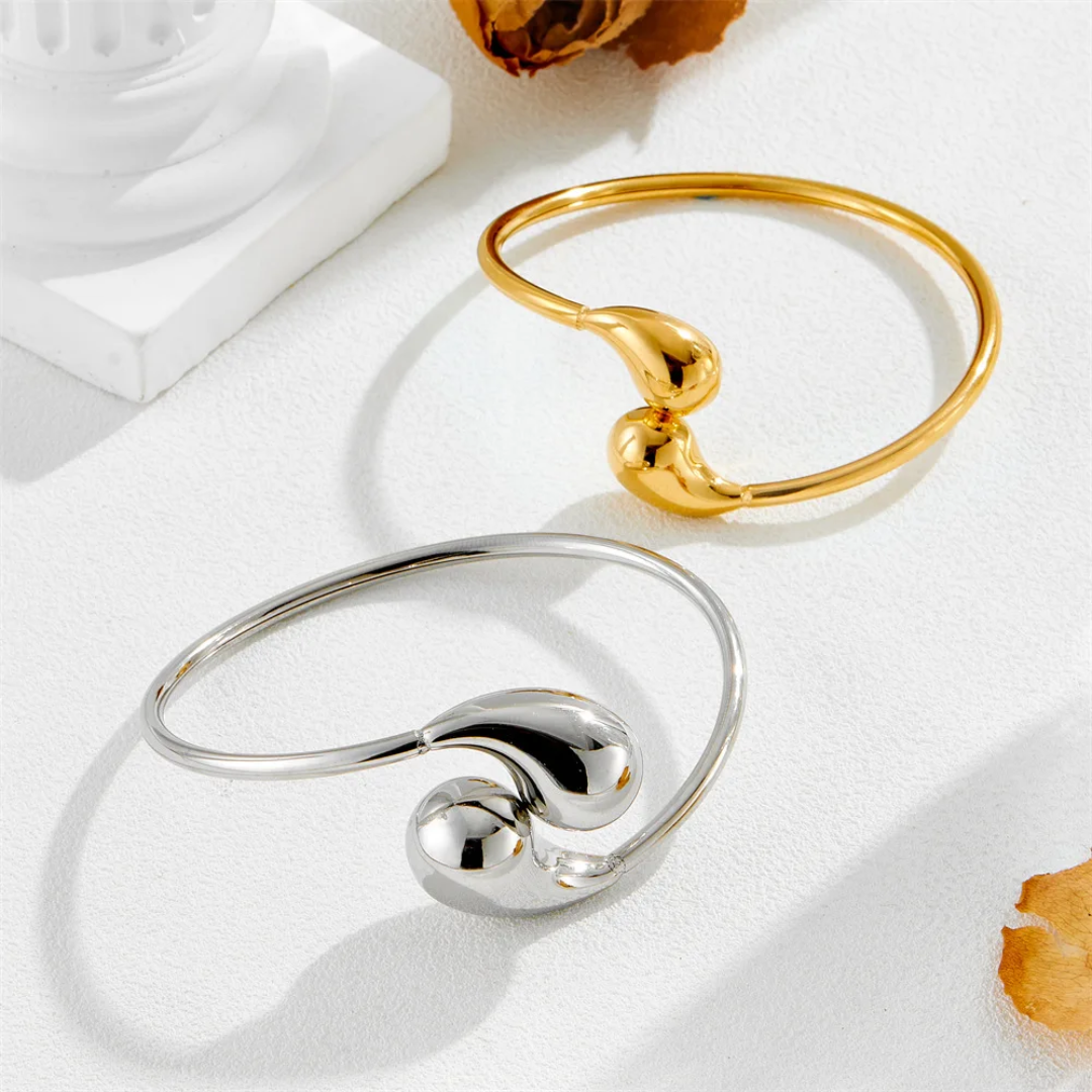 Stainless Steel Water Drop Bracelet