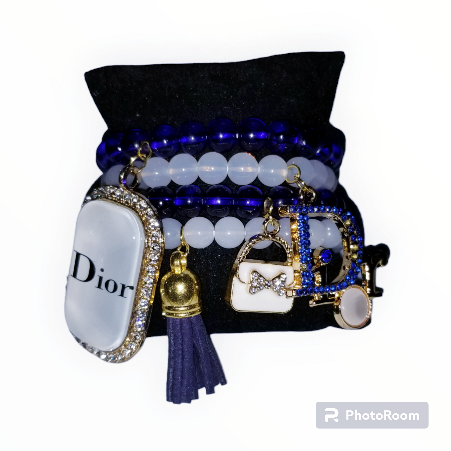 Designer charm bracelet