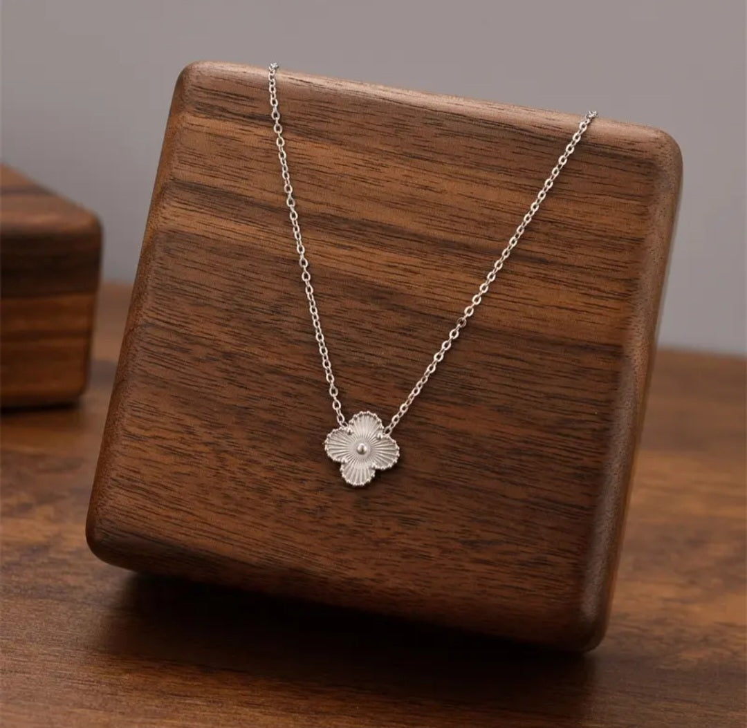 Van Cleef inspired Lazer Gold and Silver Jewelry Collection