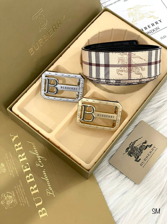 Burberry inspired Belt