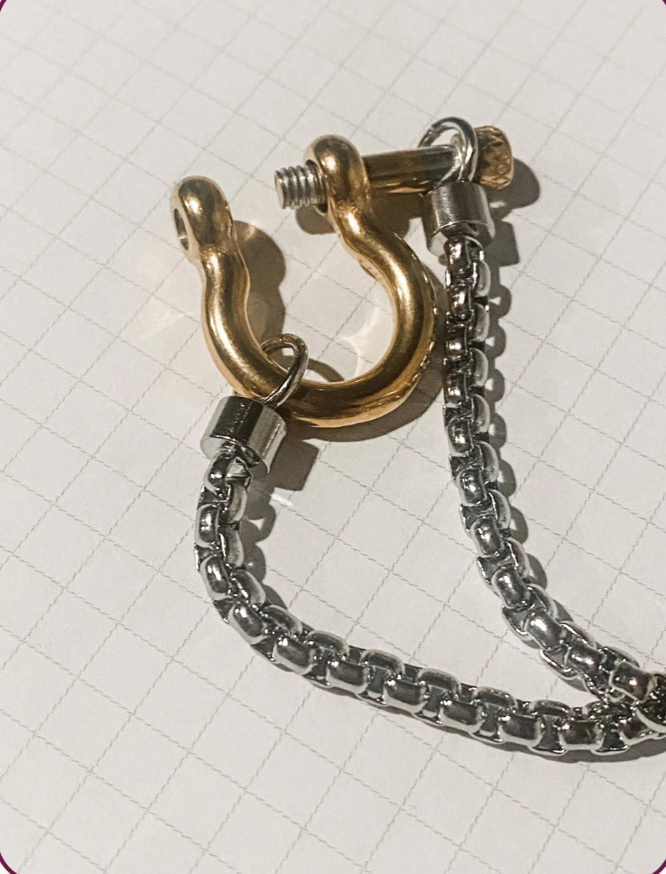 Horse Bit Lock Necklace