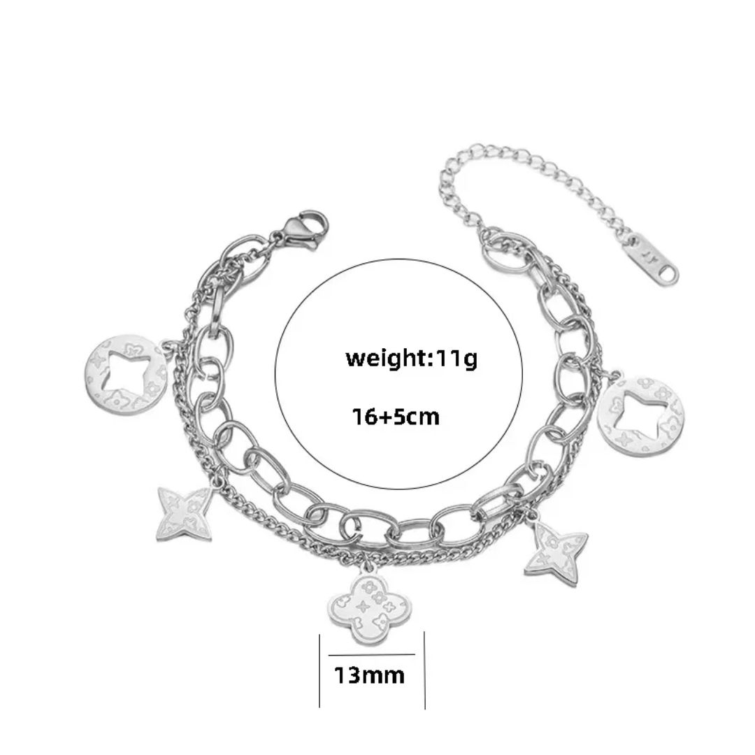 Van Cleef inspired Clover Bracelet