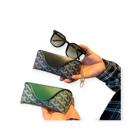 Goyard Inspired eyewear case and holder 7*4"