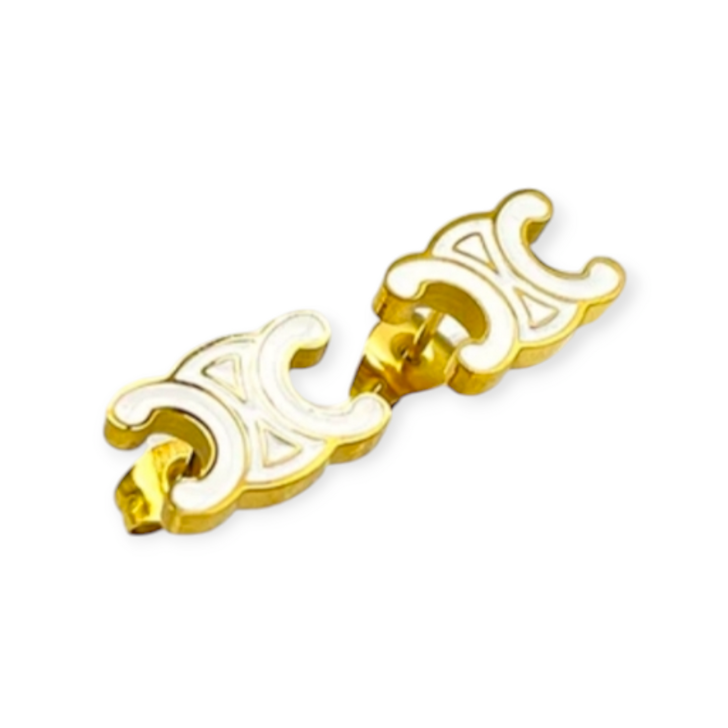 Celine inspired stud earrings