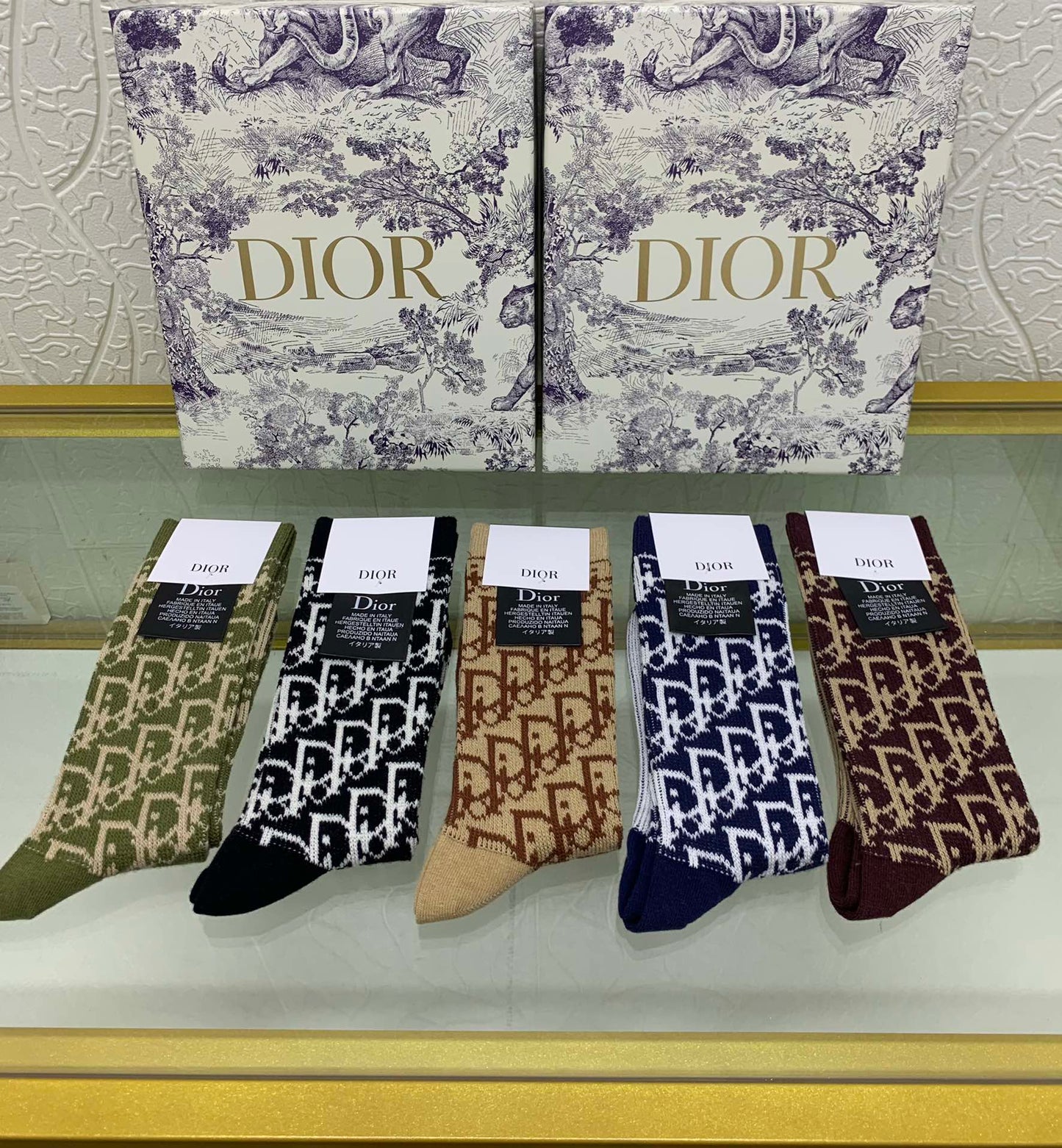 Christian Dior inspired Socks