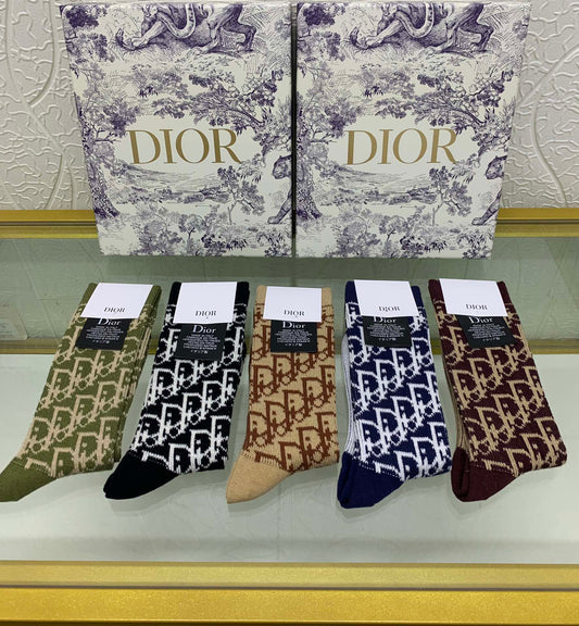 Christian Dior inspired Socks