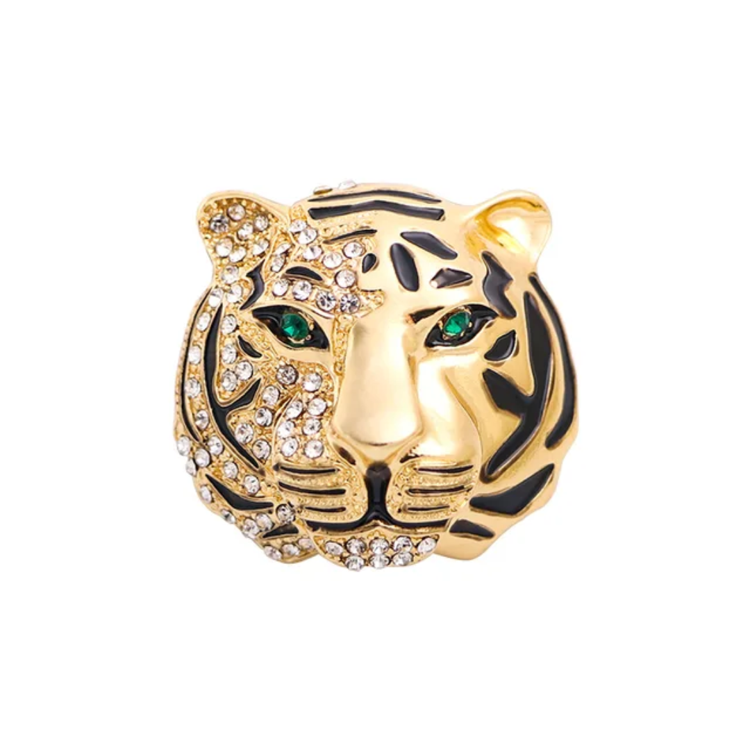 Tiger Brooches