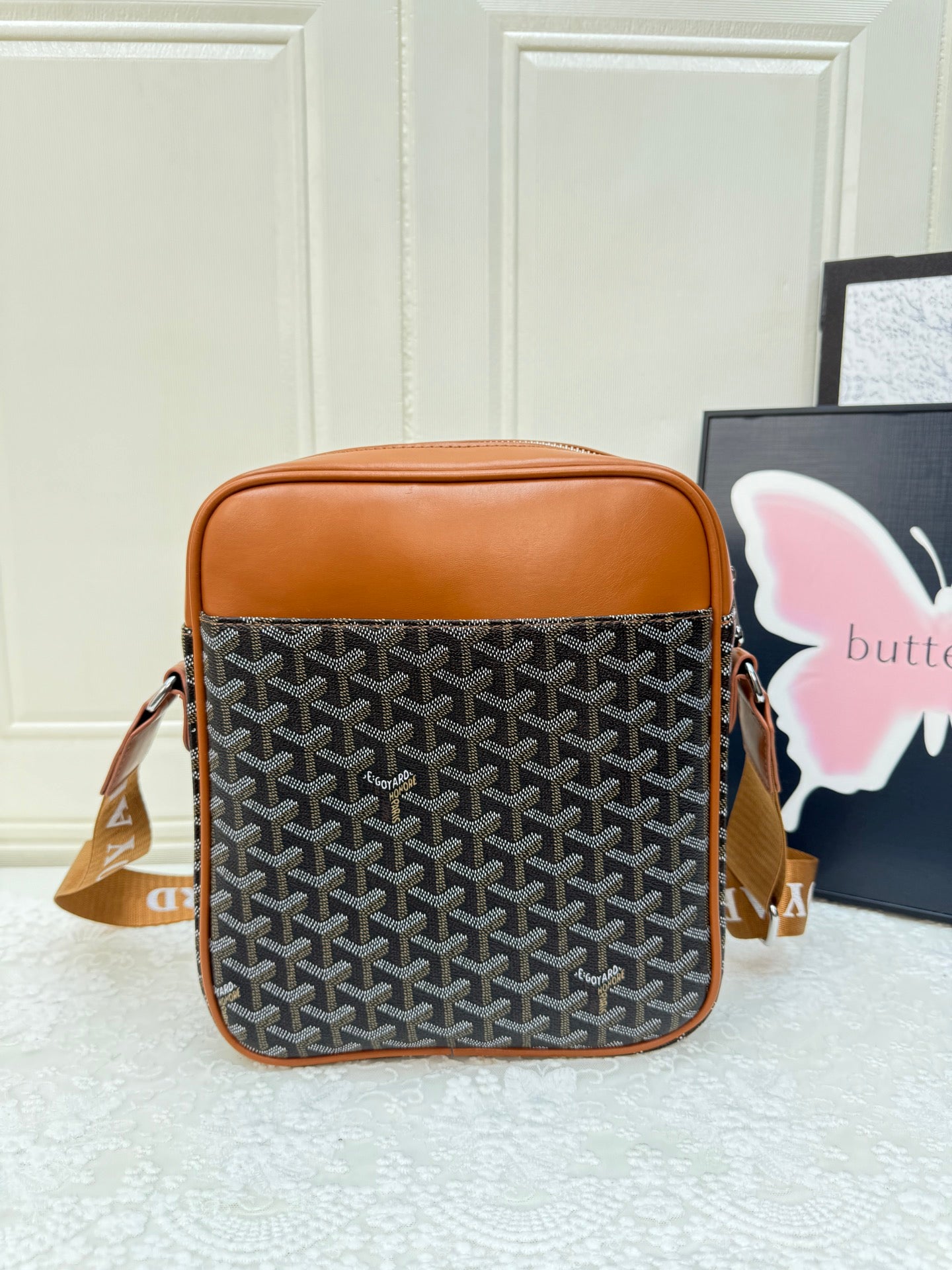 Goyard Inspired crossbody