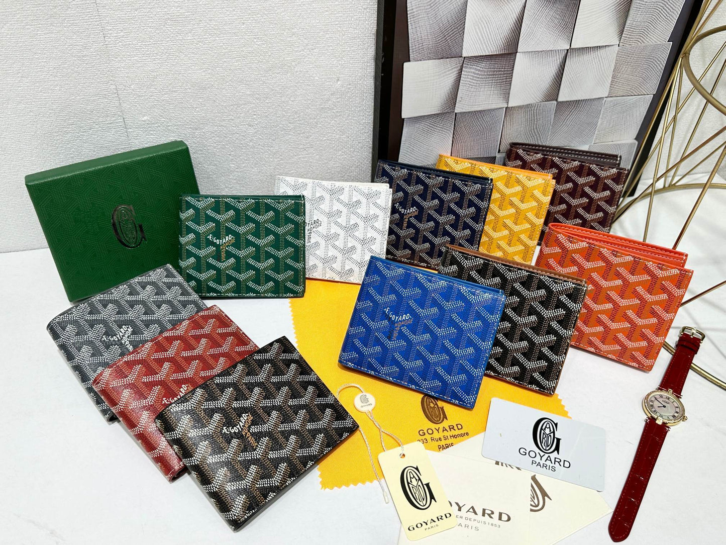 Goyard Inspired Wallets