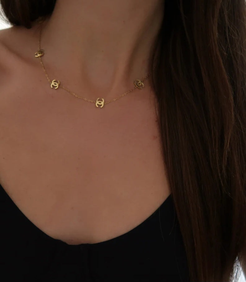Chanel Inspired necklace