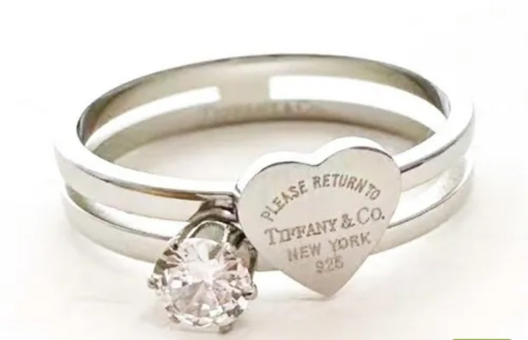 Tiffany Co inspired rings