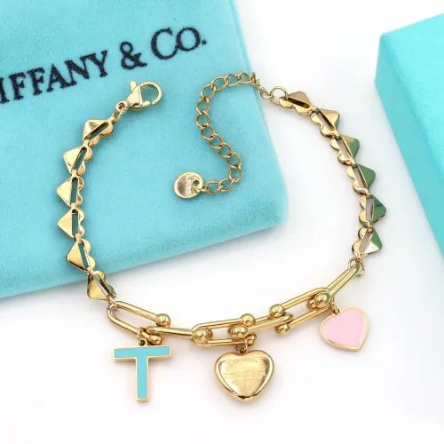 Tiffany Co inspired T-Heart Necklace