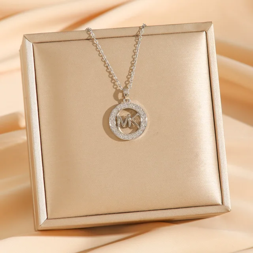 MK Designer Inspired Stainless Steel Necklace