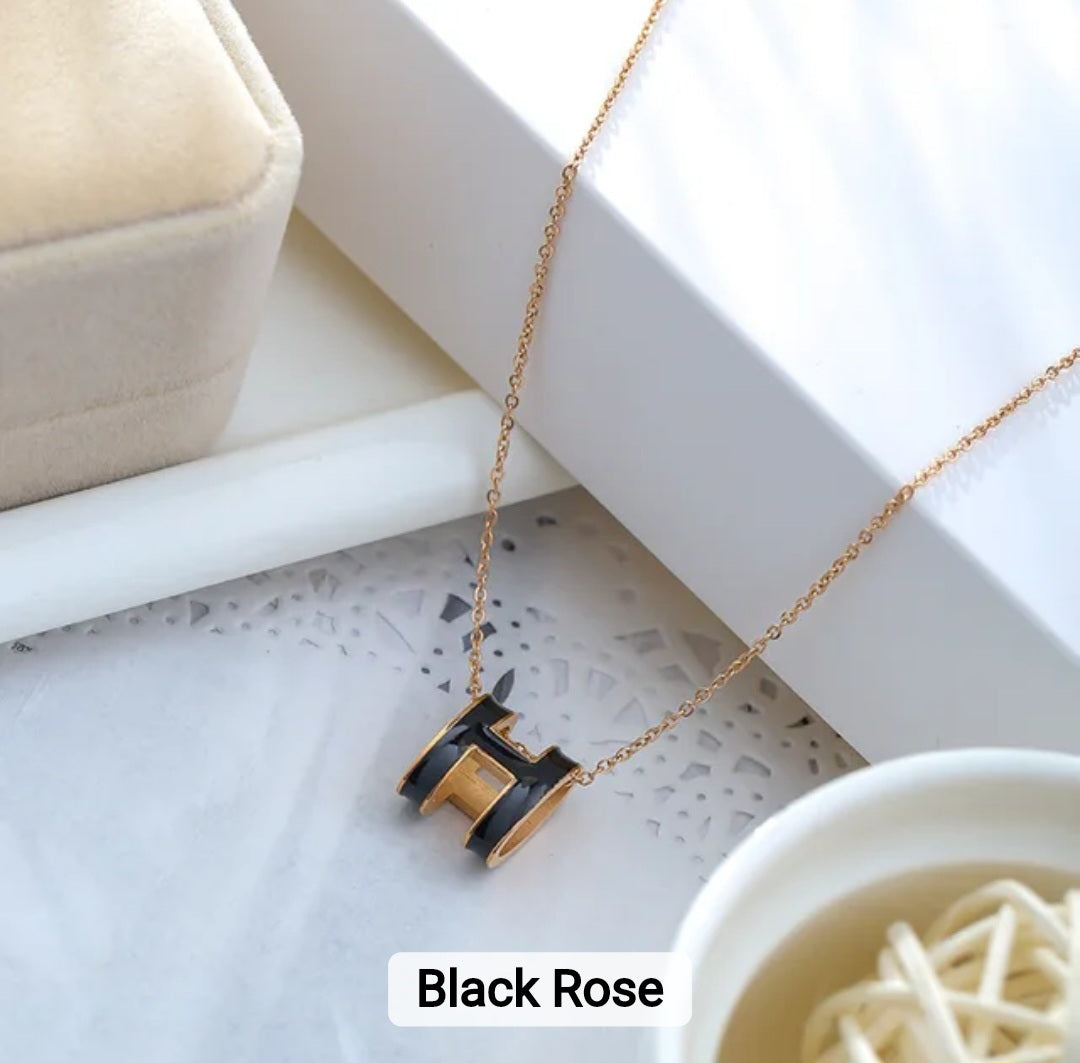 Luxury inspired Hermès necklace