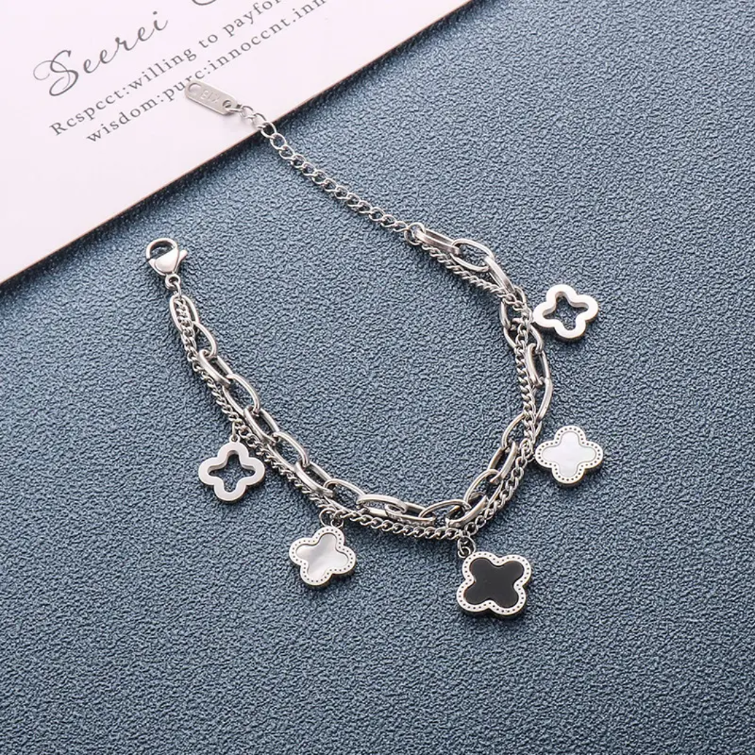 Van Cleef inspired Clover Bracelet