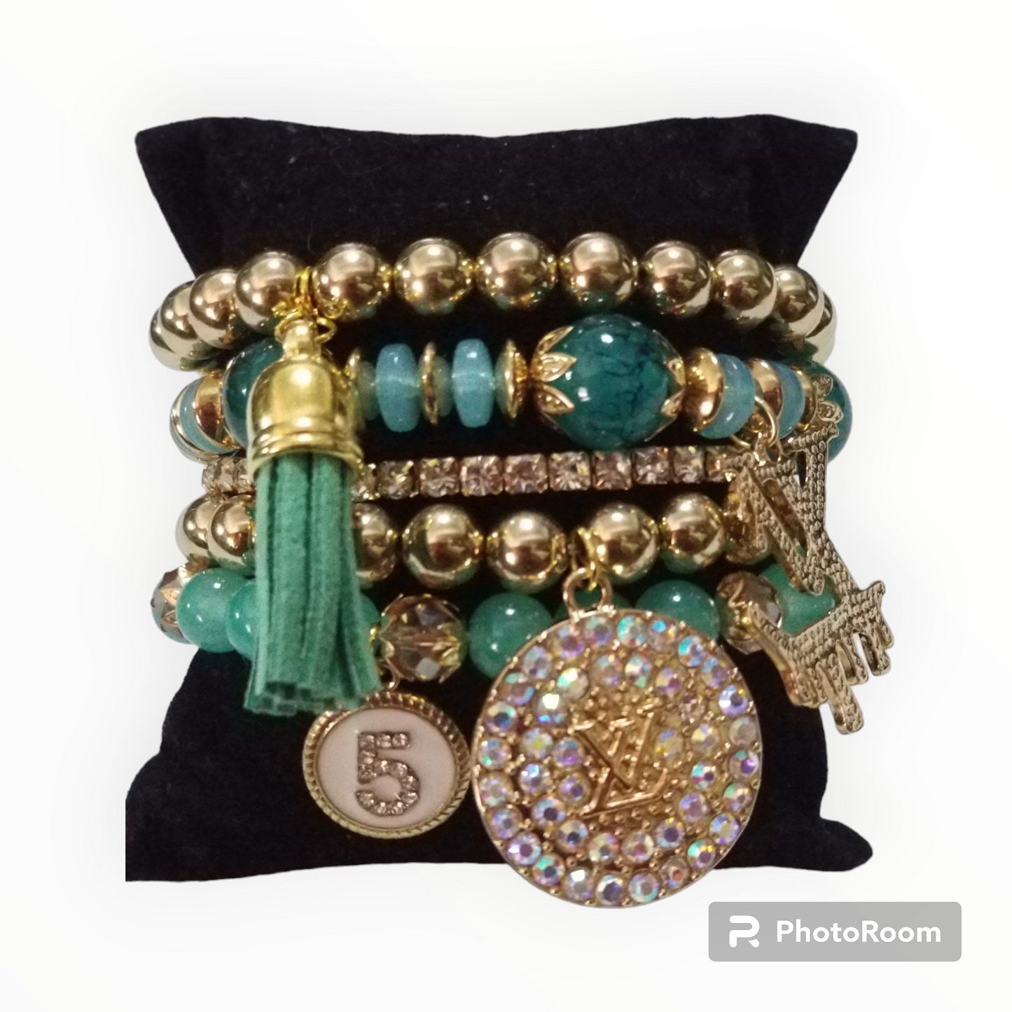 Designer charm bracelet