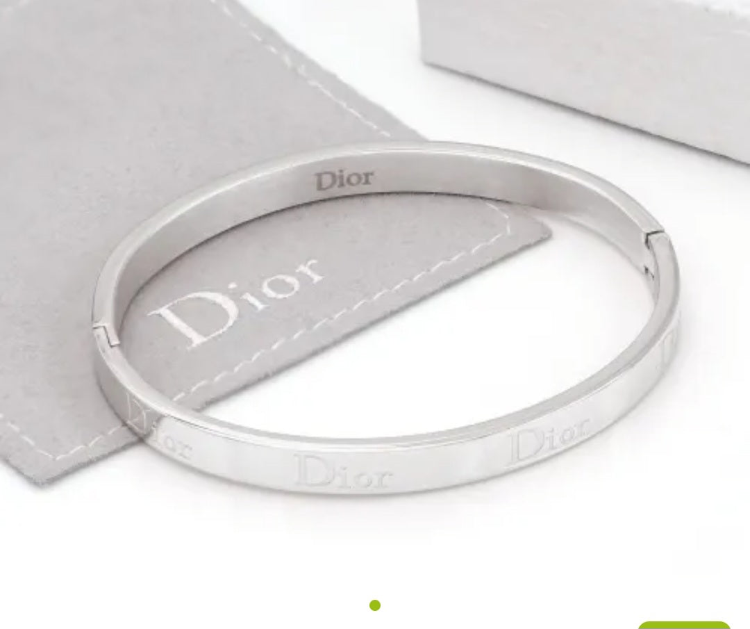 Christian Dior stainless bangles
