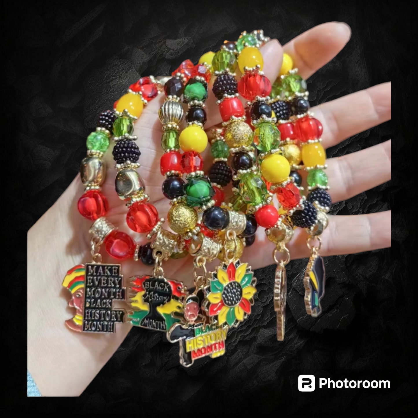 African beaded bracelets