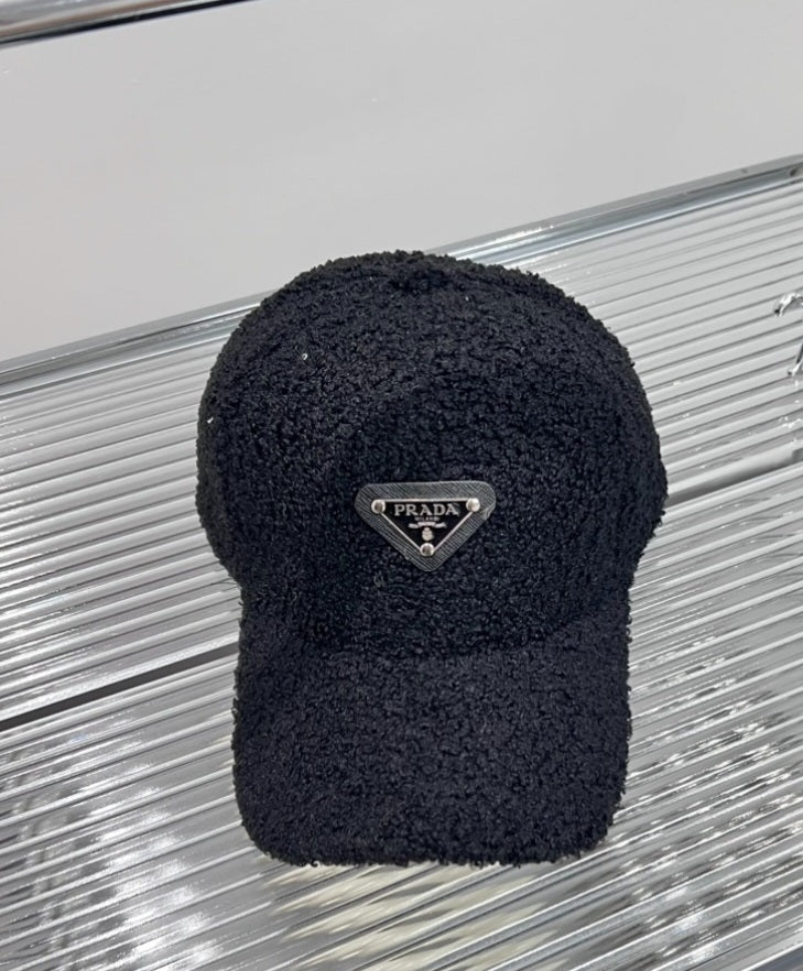Luxury inspired Prada baseball cap