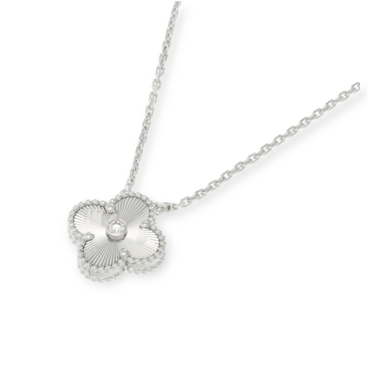 Van Cleef inspired Lazer Gold and Silver Jewelry Collection