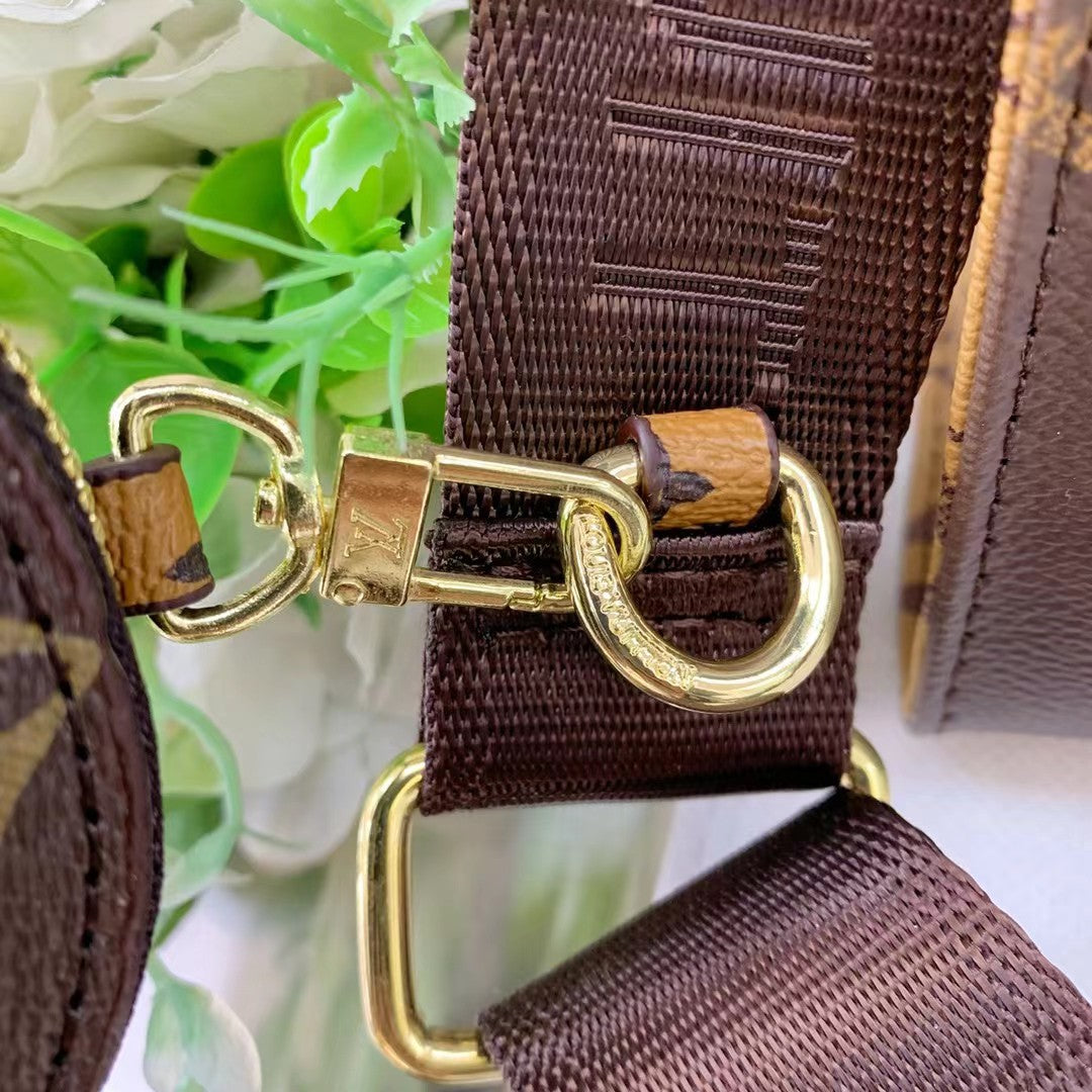 LV inspired reverse tote bag