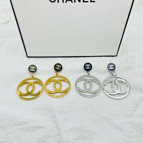 Chanel inspired Earrings